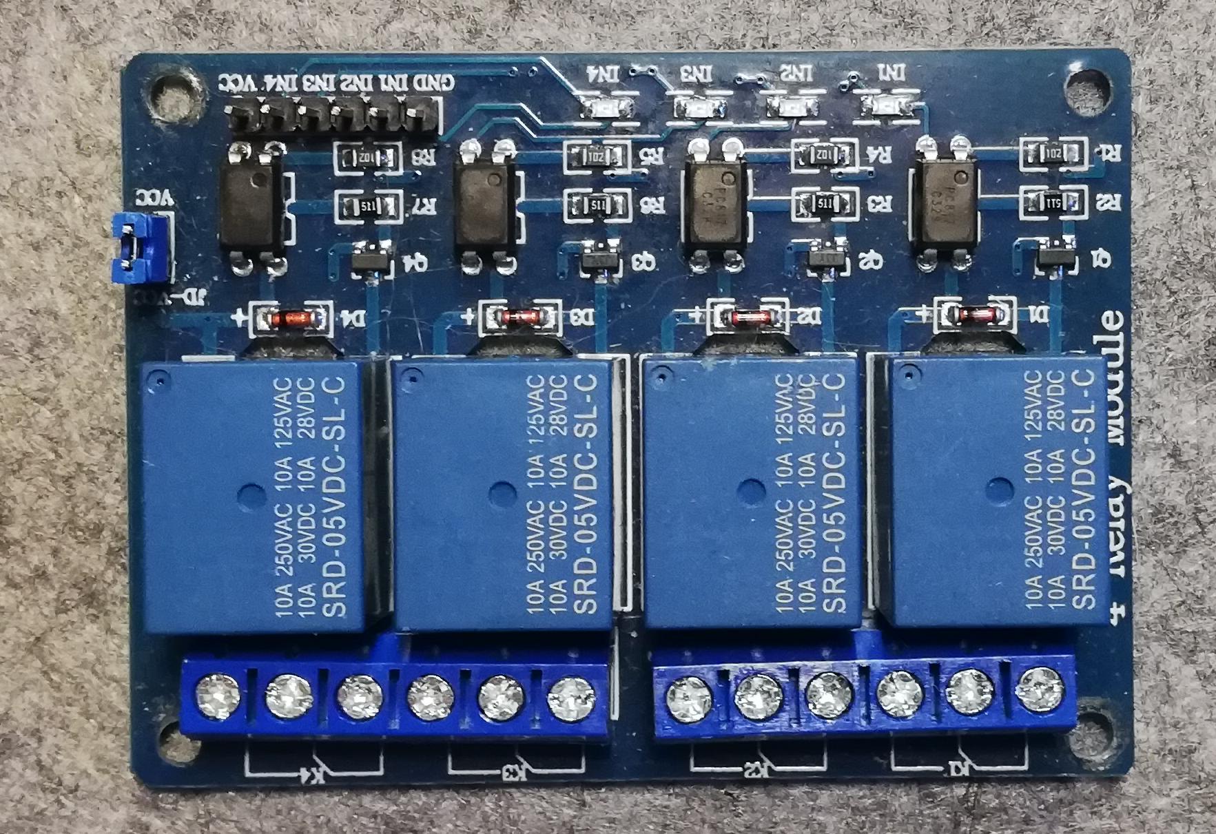 Relais Platine 4-Fach